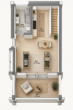 Moderne Maisonette-Wohnung mit schöner Galerie und Tiefgarage in Gottmadingen - Dachgeschoss